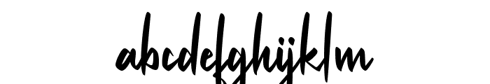 Maverick Signature Regular Font LOWERCASE