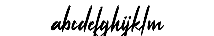 MaverickSignature-ReflectSla Font LOWERCASE