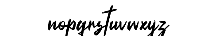 MaverickSignature-ReflectSla Font LOWERCASE