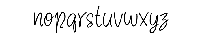 Mavis Regular Font LOWERCASE