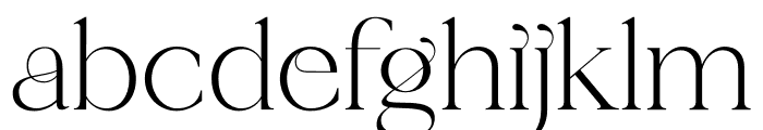 Maviste Font LOWERCASE