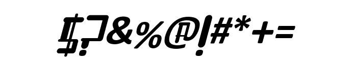 Maxgame Italic Italic Font OTHER CHARS