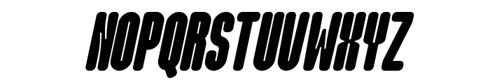 Maximalis Condensed Italic Font UPPERCASE