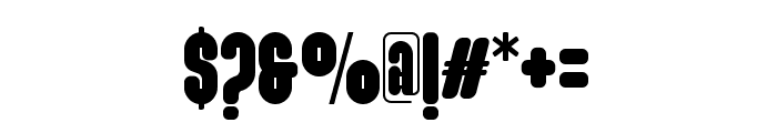 Maximalis Regular Font OTHER CHARS