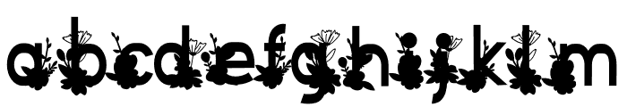 May Bouquet CF Font LOWERCASE