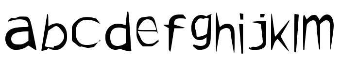 Maya Regular Font LOWERCASE