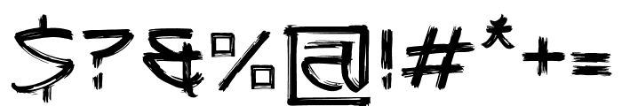 Mayashita Regular Font OTHER CHARS