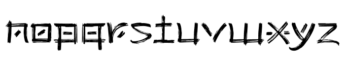 Mayashita Regular Font LOWERCASE