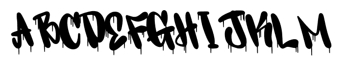 Maybach Font UPPERCASE