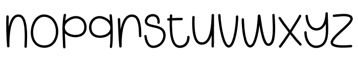 Maybe Yesterday Font LOWERCASE