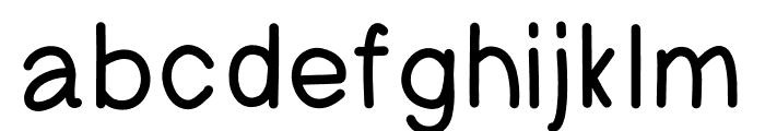 Maybefont Font LOWERCASE