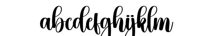 Maybie Font LOWERCASE