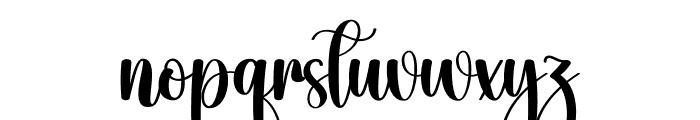 Maybie Font LOWERCASE