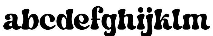 Maybro Font LOWERCASE