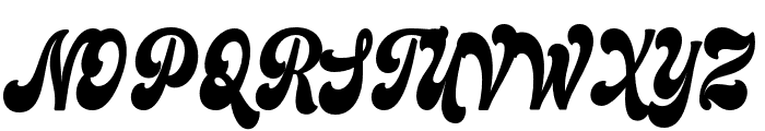 Mayburn-Regular Font UPPERCASE