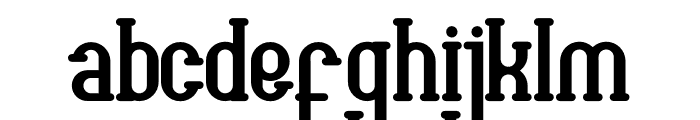 Maybury Font LOWERCASE