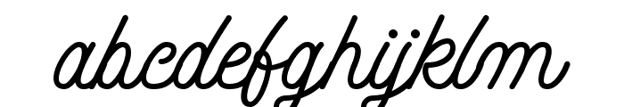 Maye Calistial Regular Font LOWERCASE