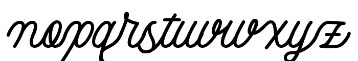 Maye Calistial Regular Font LOWERCASE