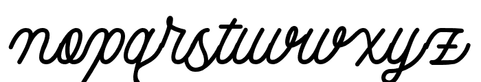 MayeCalistial-Regular Font LOWERCASE