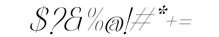 Mayfest-Italic Font OTHER CHARS
