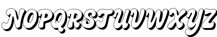 Mayke Shadow Font UPPERCASE