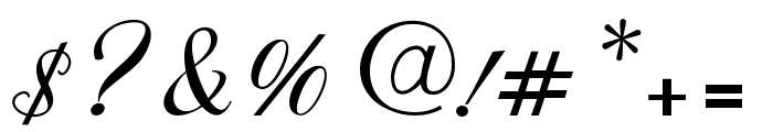 MaylafaichaScript Font OTHER CHARS