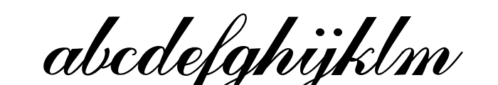 MaylafaichaScript Font LOWERCASE