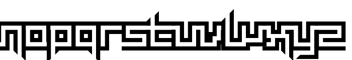 Mayon Exquisite Font LOWERCASE