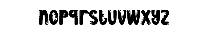 Mayoral Font LOWERCASE
