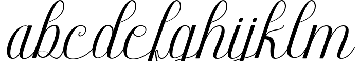 Mayriska Font LOWERCASE