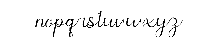 Maysile Font LOWERCASE