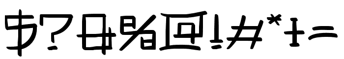 MayutaRenshin-Regular Font OTHER CHARS