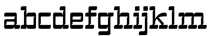 Mbledos Display Regular Font LOWERCASE