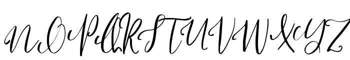 Meadow Regular Font UPPERCASE