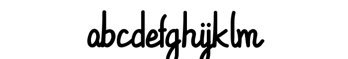 Meallina Font LOWERCASE