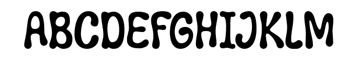 Mealty Font UPPERCASE