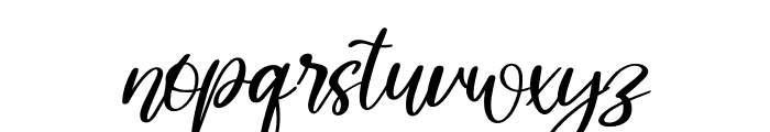 Meanshine Font LOWERCASE
