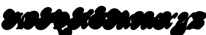 Meastro Script Extruded RG-UP Font UPPERCASE
