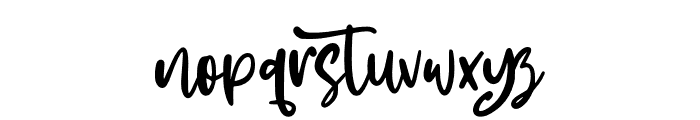 Meastry Font LOWERCASE