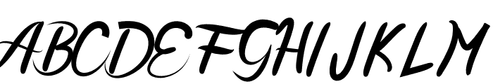 Meathagraph Font UPPERCASE