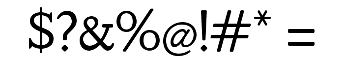 Mebinac regular Regular Font OTHER CHARS