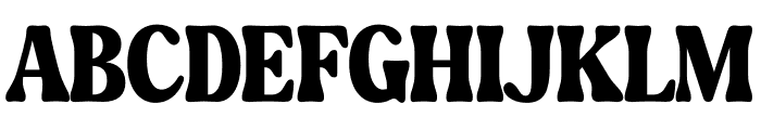 Mebtho Francy Font UPPERCASE