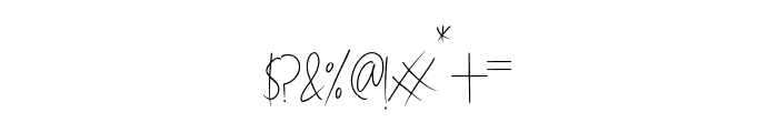 Mechanic signature Font OTHER CHARS