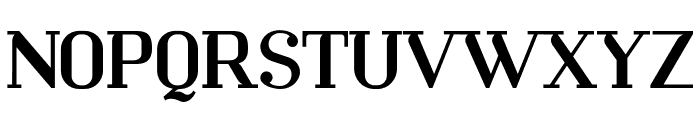 Mechanized-SemiBold Font UPPERCASE