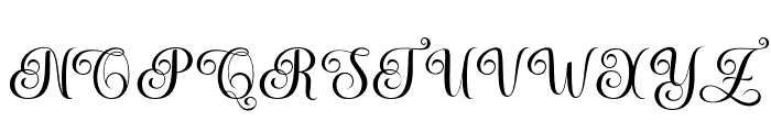MediaCalligraphy Font UPPERCASE