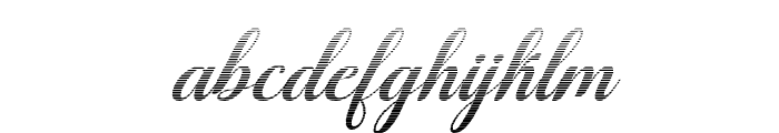 MediaCalligraphyHatchingSlant26 FONT