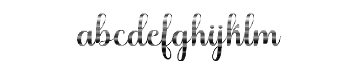 MediaCalligraphyHatching FONT