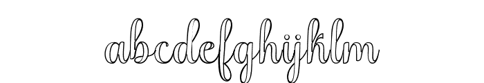 MediaCalligraphyOutline FONT