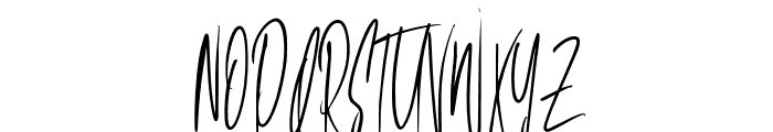 MedisonatylSignature Font UPPERCASE