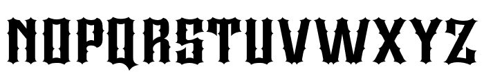 Medium Vintage Font UPPERCASE